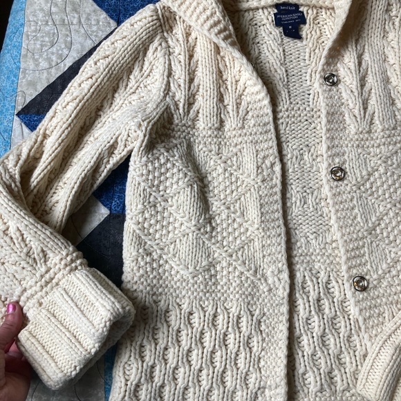 Vintage hand knit American eagle sweater - Picture 5 of 10